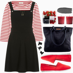 文艺清新女裙服饰搭配