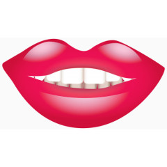 露牙齿龅牙嘴唇