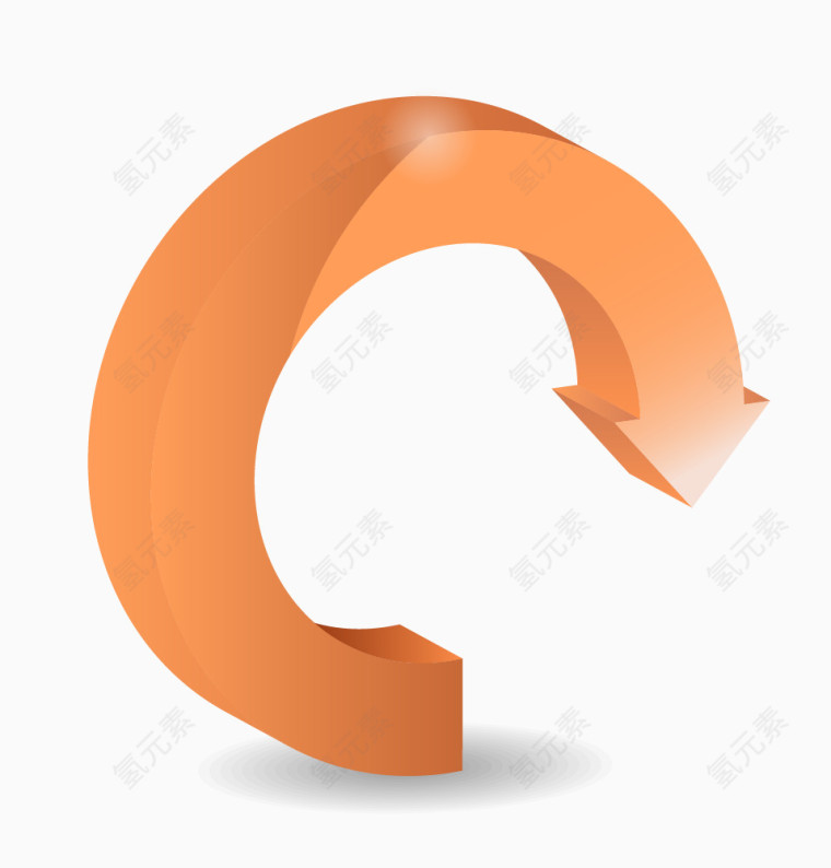 精美简洁箭头矢量素材