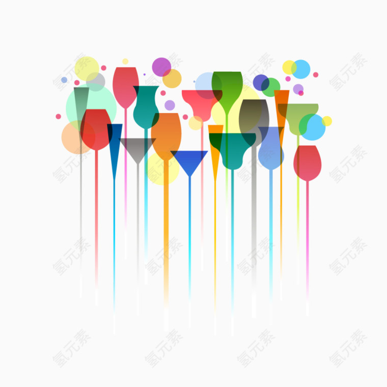 矢量创意灯光效果