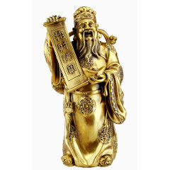 铜财神爷摆件