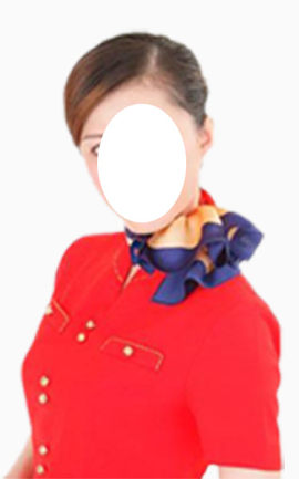 2017带丝巾的礼仪小姐