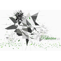 矢量不规则几何体