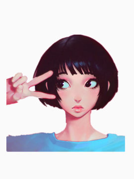 卡通女孩