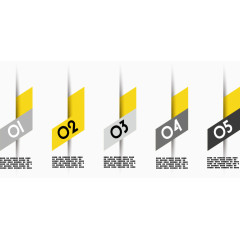 旋转书签页数字序列