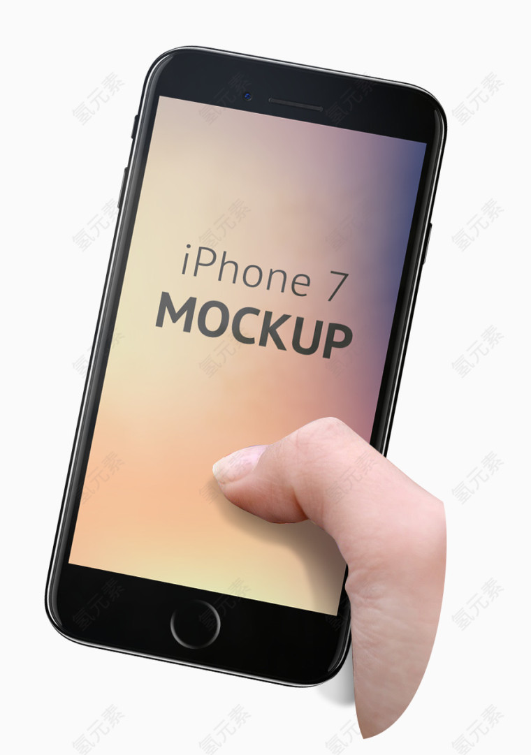 手和苹果iPhone7产品实物