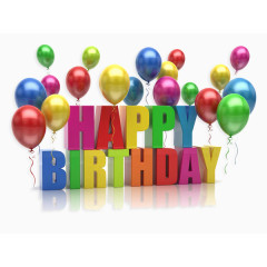 艺术字-happybirthday