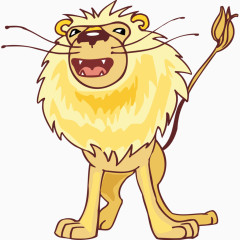 公狮子卡通化