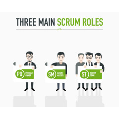 卡通商务人士素材