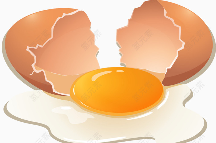 鸡蛋矢量元素