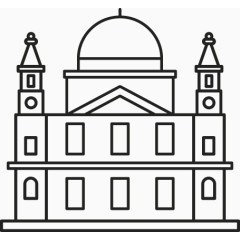 旅游  图标 景点