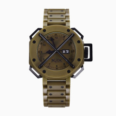 odm户外男表军事元素手表石英男表