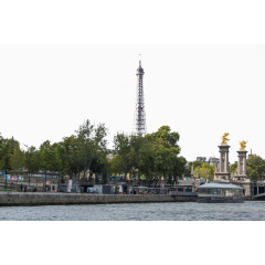 巴黎塞纳河景观