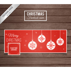 圣诞球书封面图片矢量