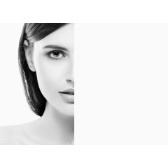 性感美女面部特写