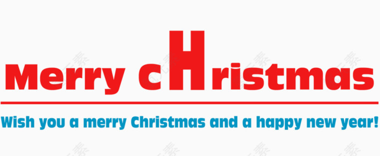 圣诞字体英文