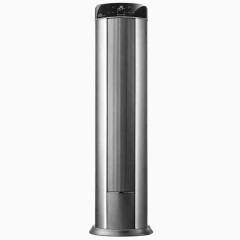 灰色格力柜机空调透明素材