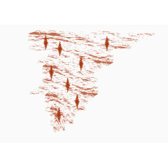 雾霾粉笔天气图标