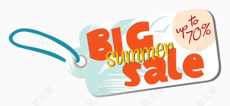 便签吊牌英文矢量