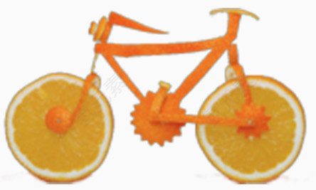 卡通自行车