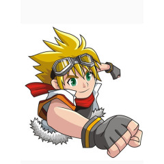 勇敢自信的少年