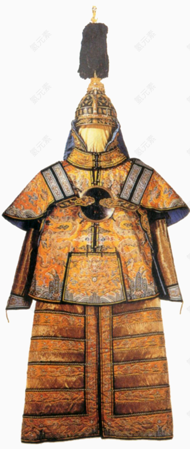 乾隆皇帝的大阅铠甲