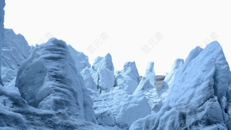 雪山雪地