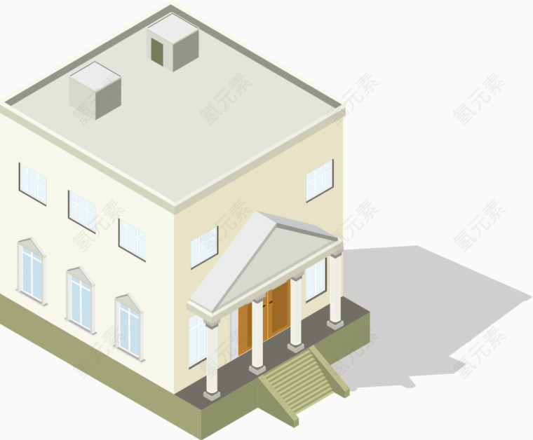 建筑高楼城镇都市地产
