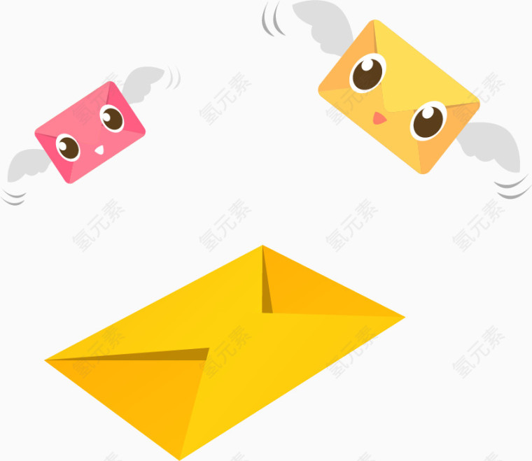 矢量卡通信封