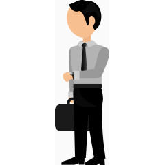 商务男士职场男士设计