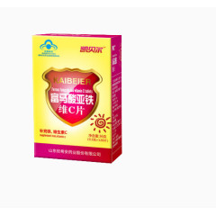 凯贝尔富马酸亚铁维C片