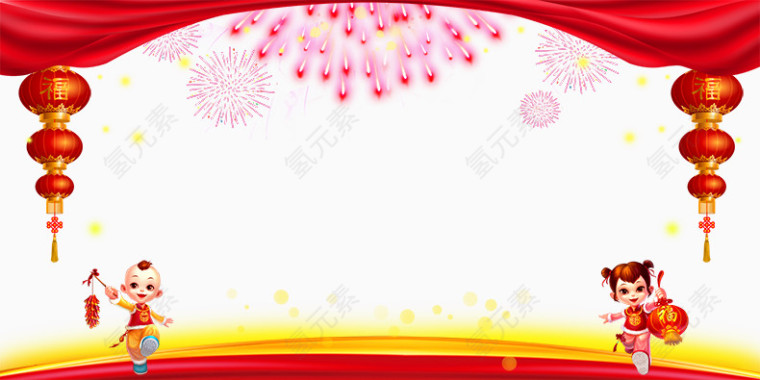 新年素材元素