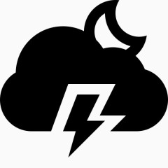 云闪电月亮freecns积云