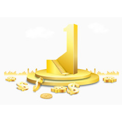 金融箭头金钱矢量