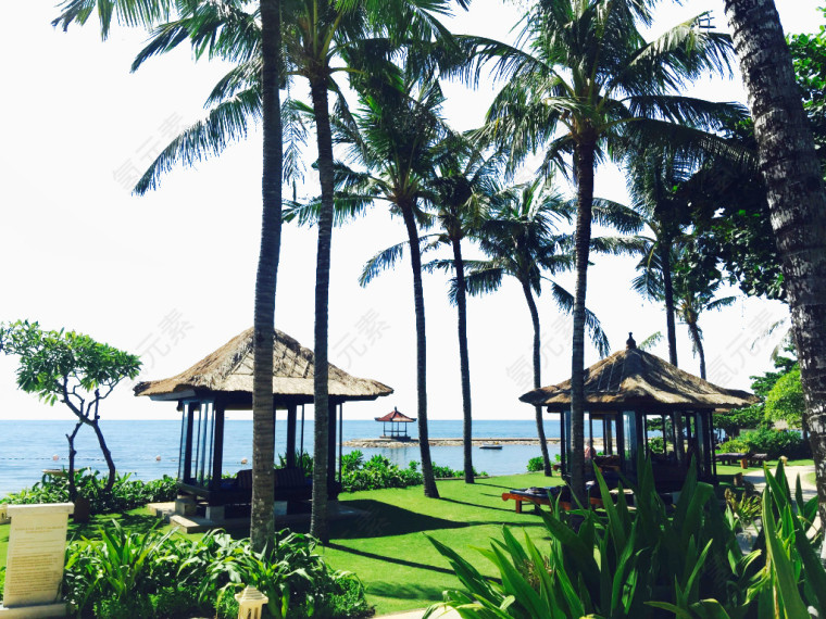 巴厘岛康莱德酒店景色