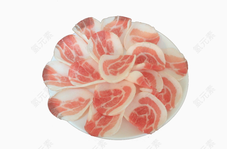 火锅梅花肉