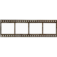 黑色胶卷式边框