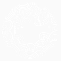 白色花纹装饰背景