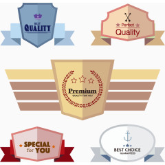 创意标贴矢量素材