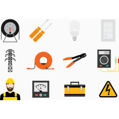 矢量图电工设备