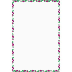 鲜花边框