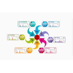 创意信息统计图表模板