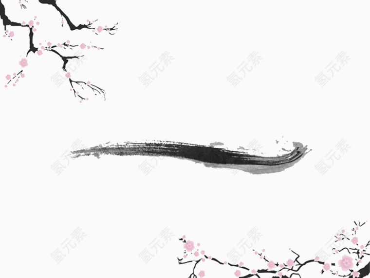 梅花PPT背景