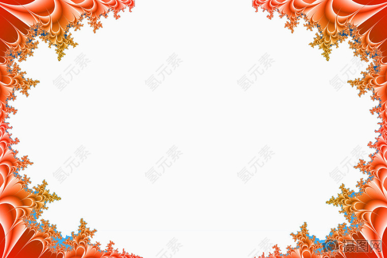 彩色边框