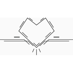 矢量创意设计黑白线条背景图