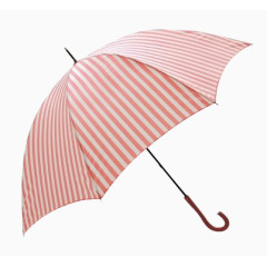 粉色条纹雨伞
