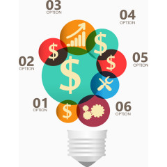 彩色拼图灯泡目录