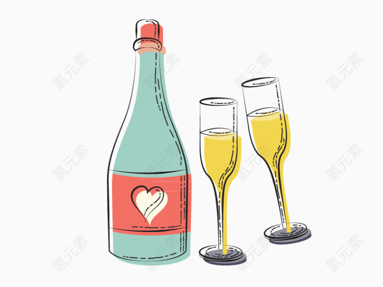 爱情酒杯