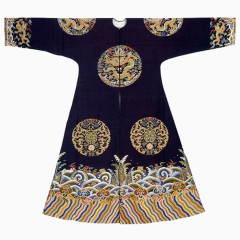 古代皇宫帝王龙袍图案