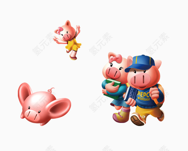卡通猪